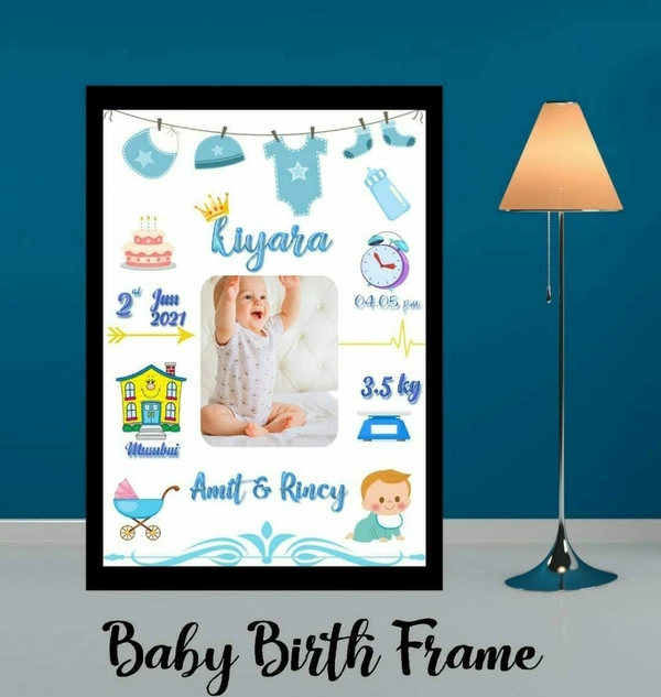BABY BIRTH FREM 1.0 - 12"x18 Inches
