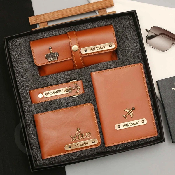 Leather Combo For men's - Tan