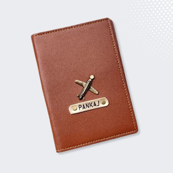 Passport Case - tan