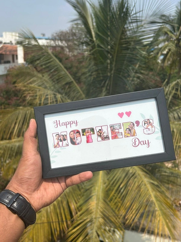 Mother Name Mosaic Frame - 4×8 Inch