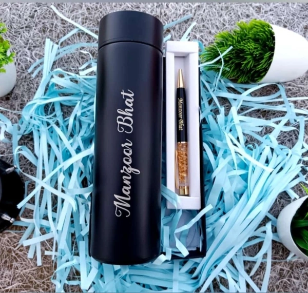 Temperature Bottle + Pen