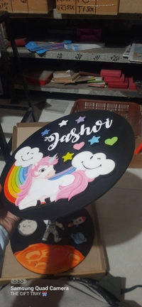3d Cartoon Name Plate  - 15 Inch