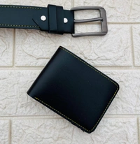 Wallet + Belt Combo - Tan