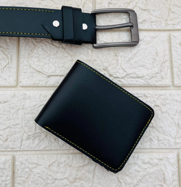 Wallet + Belt Combo - Tan