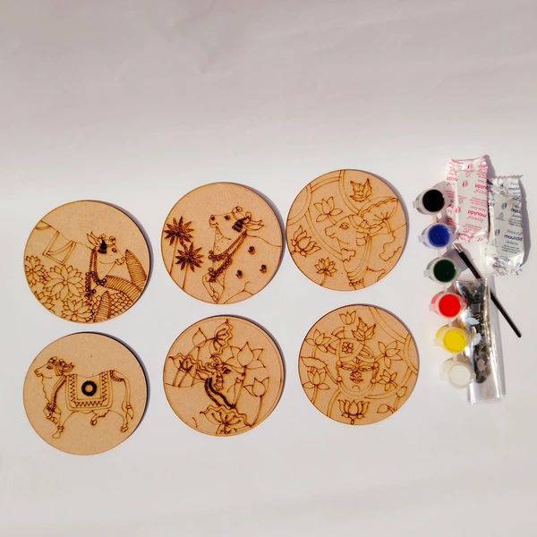 Pichwai Combo - DIY Kit with tempera colours