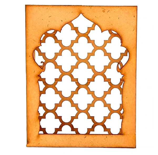Rajasthani Traditional Jharokha - Box with Jali Panel 7